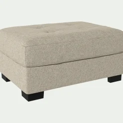 alinea Pouf & Repose-Pieds*Pouf en tissu Pop - Beige
