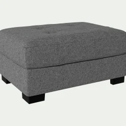 alinea Pouf & Repose-Pieds*Pouf en tissu Pop - moyen Gris