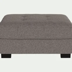 alinea Pouf & Repose-Pieds*Pouf en tissu Pop - taupe Gris
