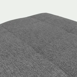 alinea Pouf & Repose-Pieds*Pouf en tissu pop avec coffre - Gris