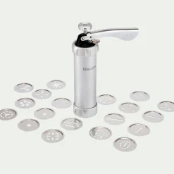 alinea Ustensile Pour Pâtisserie*Presse à biscuits en aluminium anodisé - Argenté
