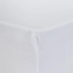 alinea Protection Literie Enfant|Protection Literie Enfant*Protège-matelas en coton recyclé 90x200 cm bonnet 25cm Blanc