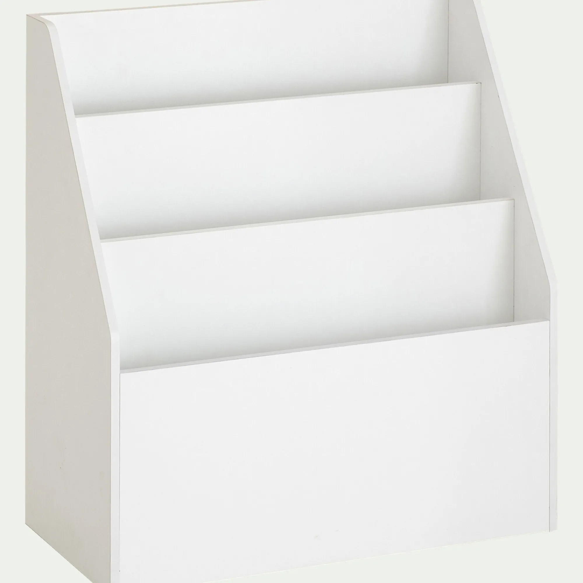 alinea Bibliothèque Enfant|Bibliothèque Enfant*Range-livres enfant 3 compartiments en bois - Blanc