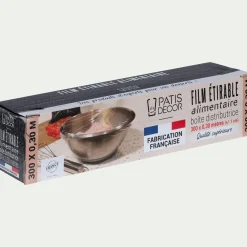 alinea Ustensile Pour Pâtisserie*Rouleau de film étirable 30x300cm Transparent
