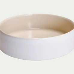 alinea Plat De Service Et Saladier*Saladier en grès D26cm - Blanc