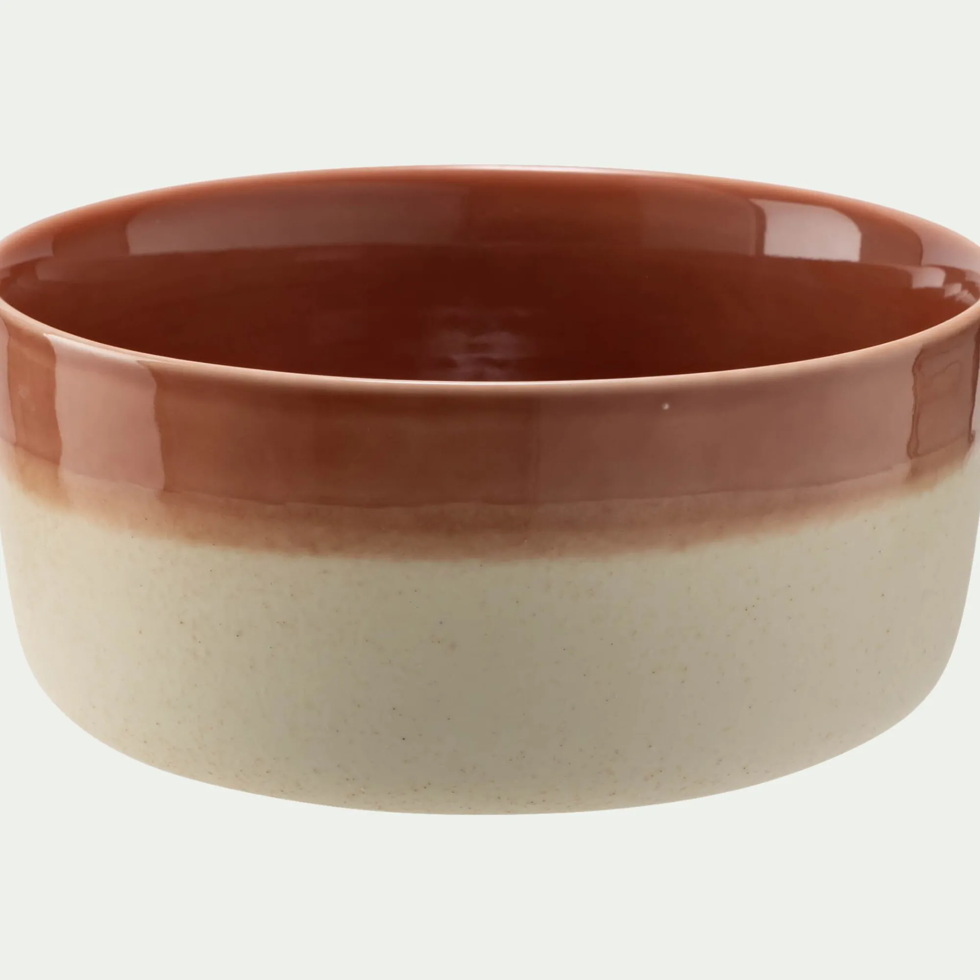 alinea Plat De Service Et Saladier|Assiette De Noël*Saladier en grès D26,5cm - terracotta Marron
