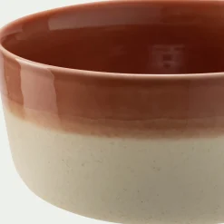 alinea Plat De Service Et Saladier|Assiette De Noël*Saladier en grès D26,5cm - terracotta Marron