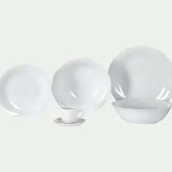 alinea Plat De Service Et Saladier|Assiette De Noël*Saladier en porcelaine qualité hôtelière D23cm - Blanc
