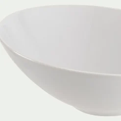 alinea Plat De Service Et Saladier|Assiette De Noël*Saladier incliné en porcelaine H10cm - Blanc