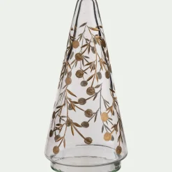 alinea Décoration De La Table De Noël|Petit Sapin De Noël*Sapin déco à poser en verre H19cm - Transparent
