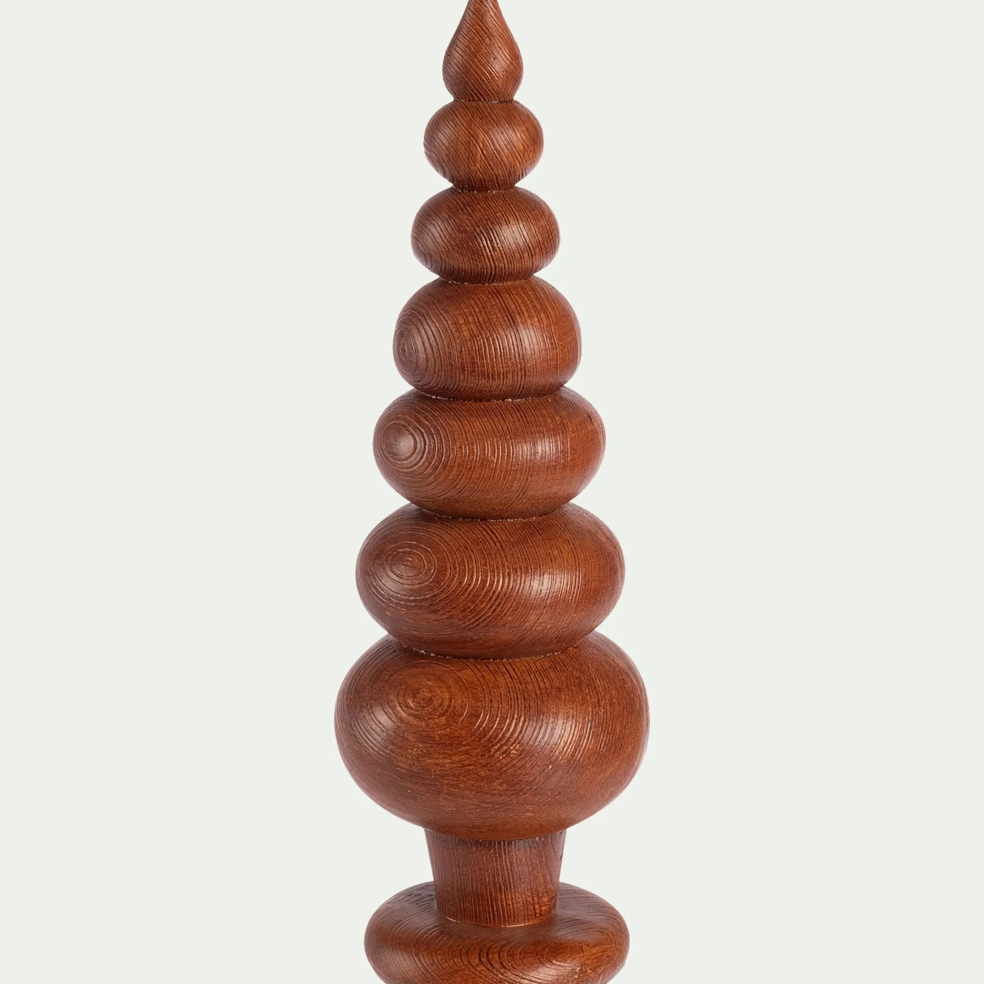 alinea Décoration De La Table De Noël|Petit Sapin De Noël*Sapin décoratif à poser contemporain en polyrésine H26cm - Naturel
