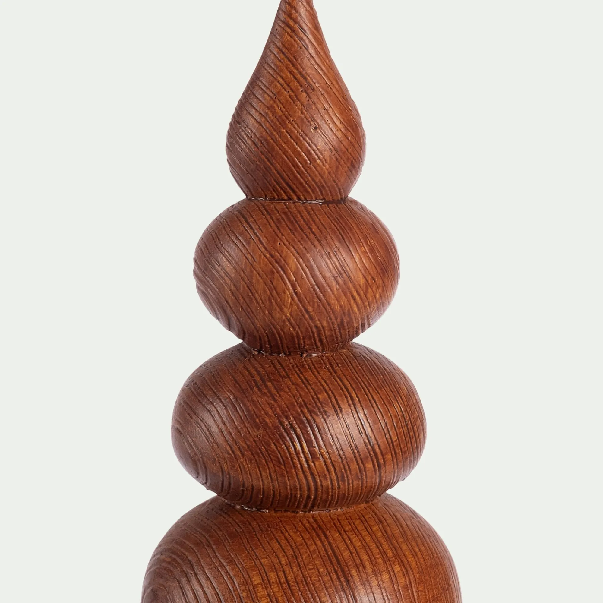 alinea Décoration De La Table De Noël|Petit Sapin De Noël*Sapin décoratif à poser contemporain en polyrésine H26cm - Naturel
