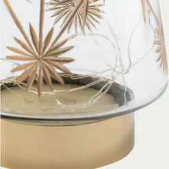 alinea Décoration De La Table De Noël|Petit Sapin De Noël*Sapin décoratif à poser lumineux en verre H35,5cm - Transparent