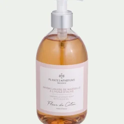 alinea Cosmétique|Accessoire De Salle De Bain*Savon de marseille liquide fleur de coton - 500ml