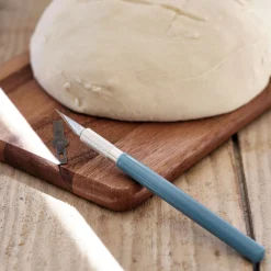 alinea Ustensile Pour Pâtisserie*Scalpel pâtissier en inox - bleu