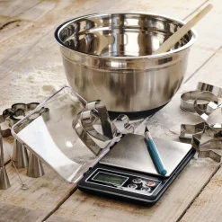 alinea Ustensile Pour Pâtisserie*Scalpel pâtissier en inox - bleu