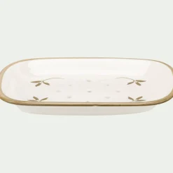 alinea Set De Salle De Bain|Accessoire De Salle De Bain*Set de salle de bain en grès - blanc