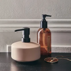 alinea Set De Salle De Bain|Accessoire De Salle De Bain*Set de salle de bain en grès - Rose