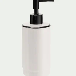 alinea Set De Salle De Bain|Accessoire De Salle De Bain*Set de salle de bain en grès - noir et Blanc