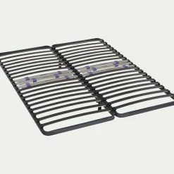 alinea Cadre À Lattes|Sommier 160X200 Cm*Sommier cadre à lattes 7 cm - 160x200 cm Gris
