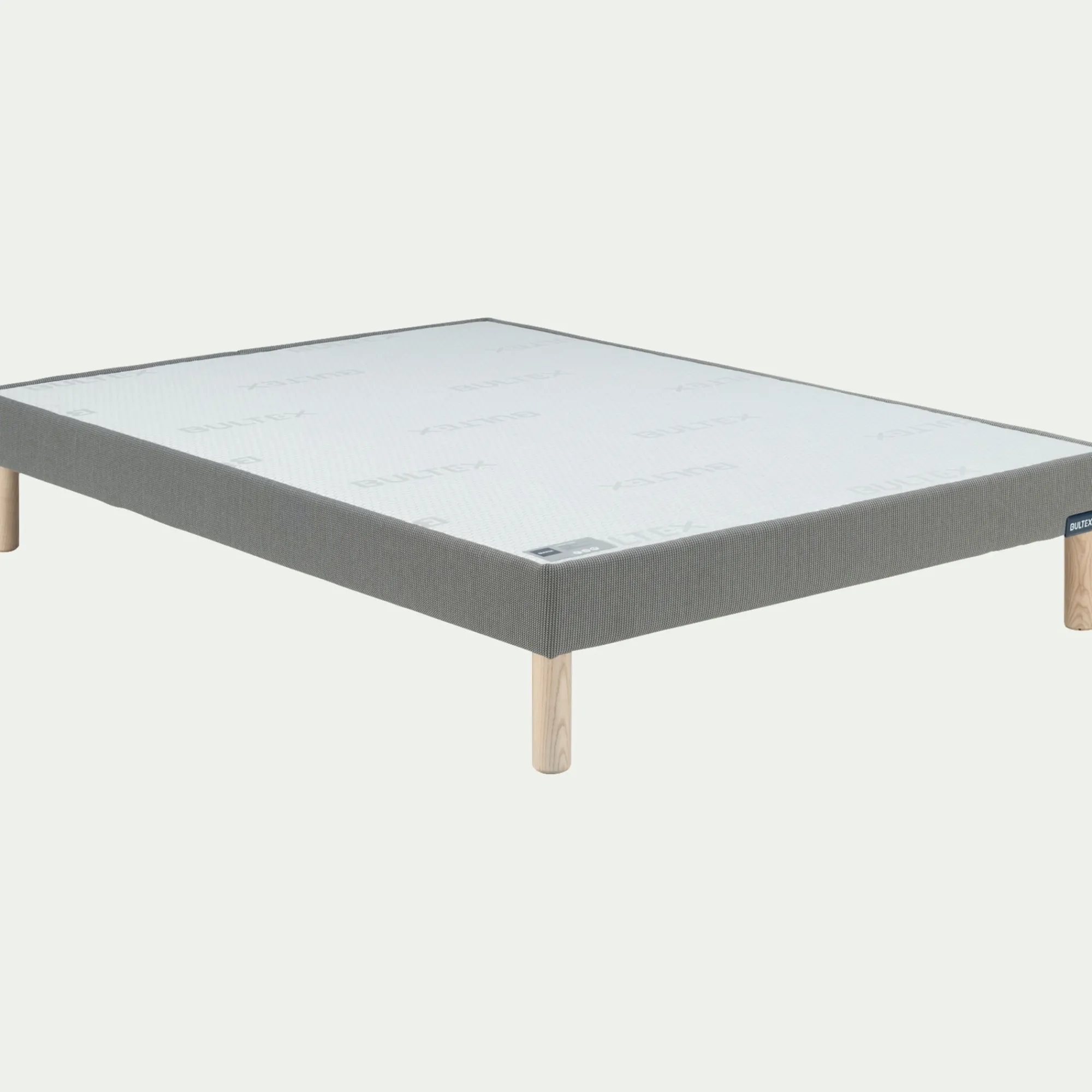 alinea Bultex|Sommier Tapissier*Sommier tapissier Bultex 140x190cm - foncé Gris