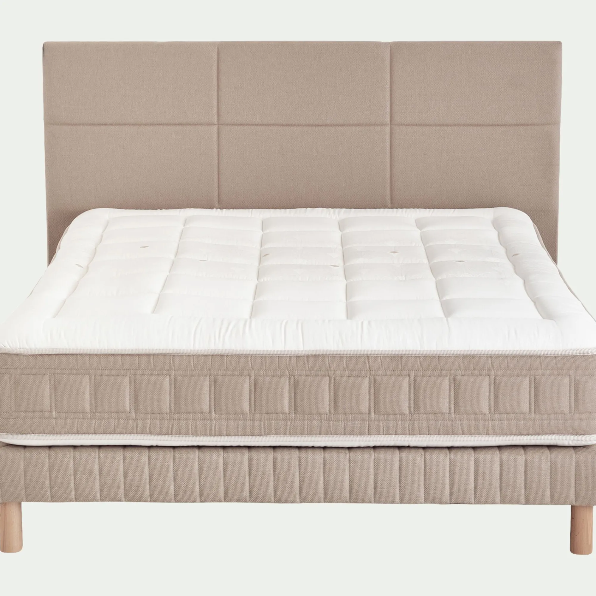 alinea Epeda|Sommier Tapissier*Sommier tapissier Epeda équilibré - 140x200cm Beige