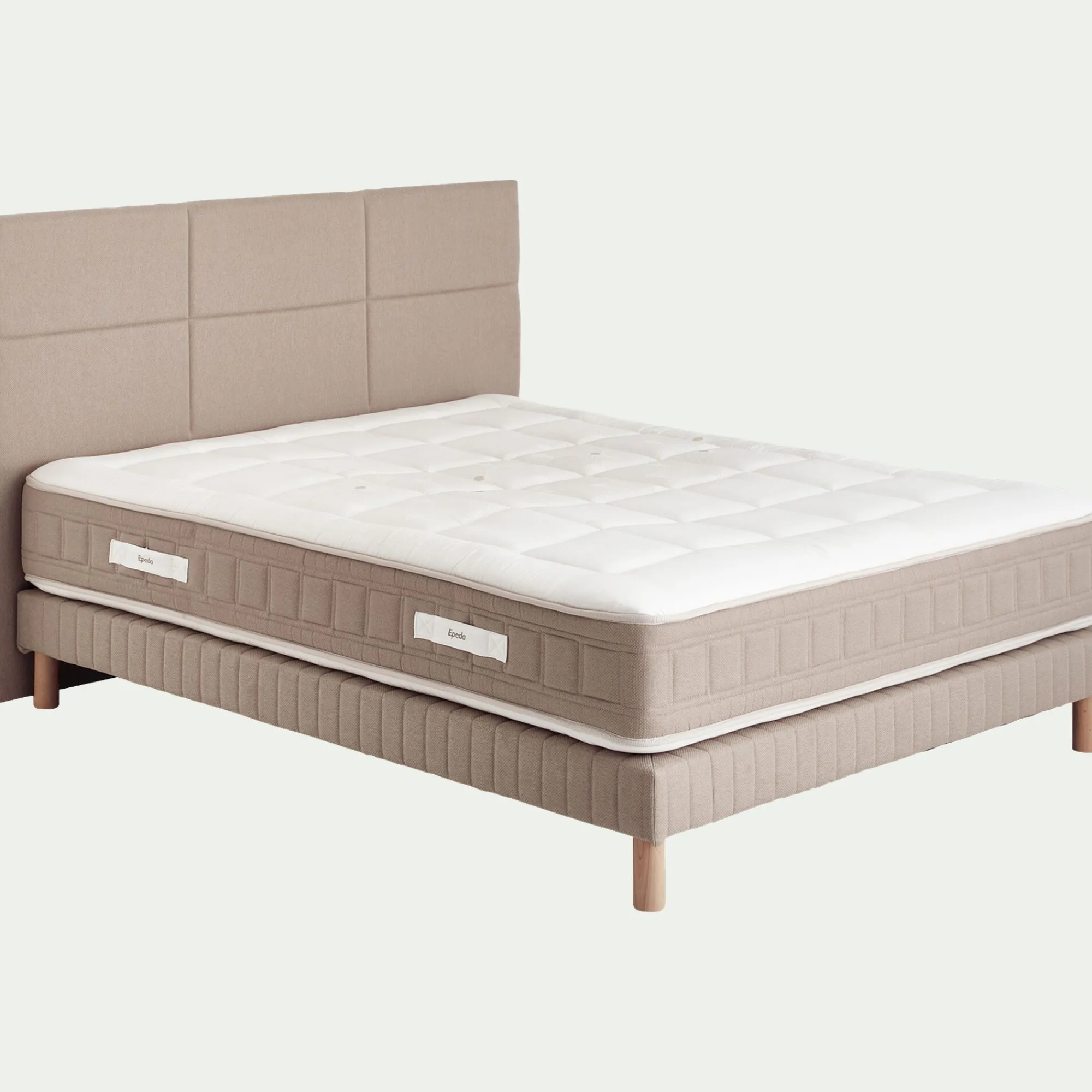 alinea Epeda|Sommier Tapissier*Sommier tapissier Epeda équilibré - 140x200cm Beige