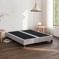 alinea Sommier Tapissier|Sommier 180X200 Cm*Sommier tapissier ferme 180x200cm - granite Gris