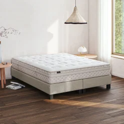 alinea Sommier 180X200 Cm*Sommier tapissier ferme 180x200cm - Beige