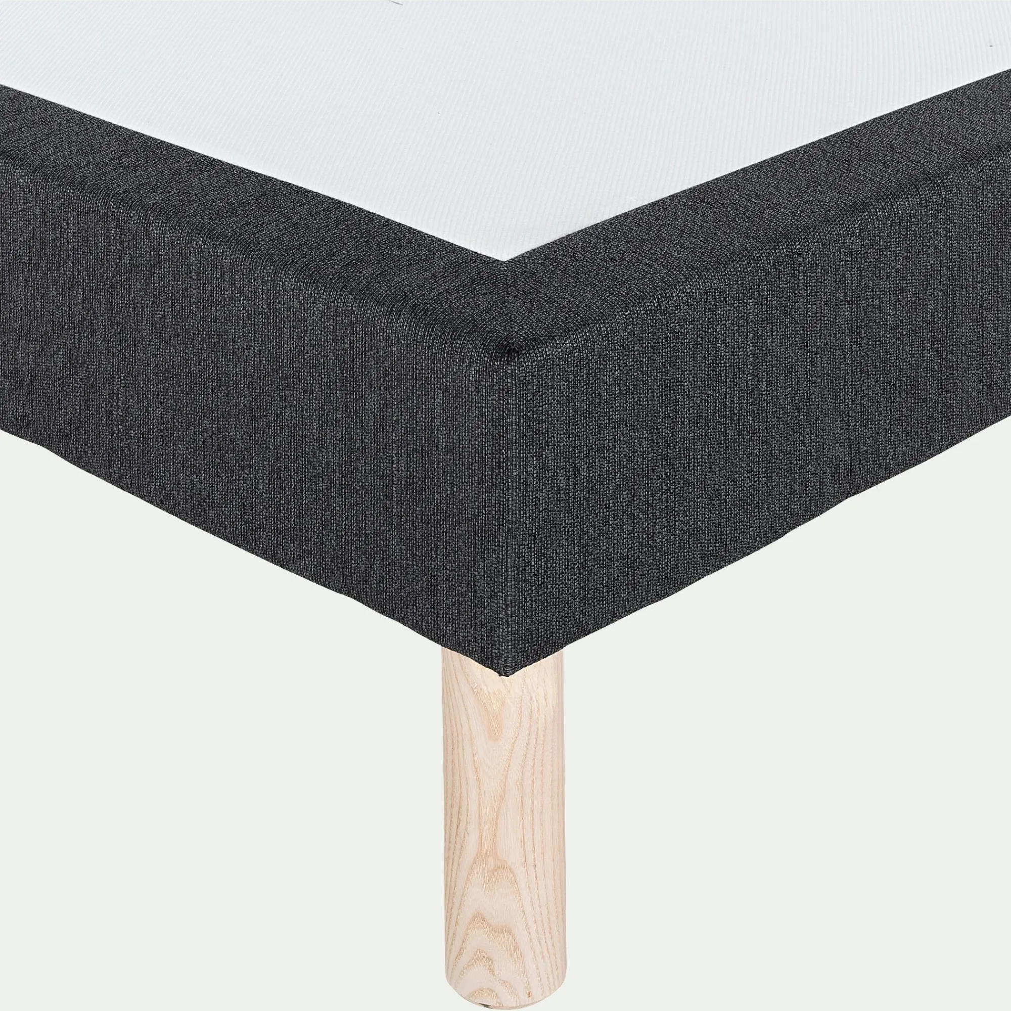 alinea Sommier 160X200 Cm*Sommier tapissier 160x200cm - anthracite Gris