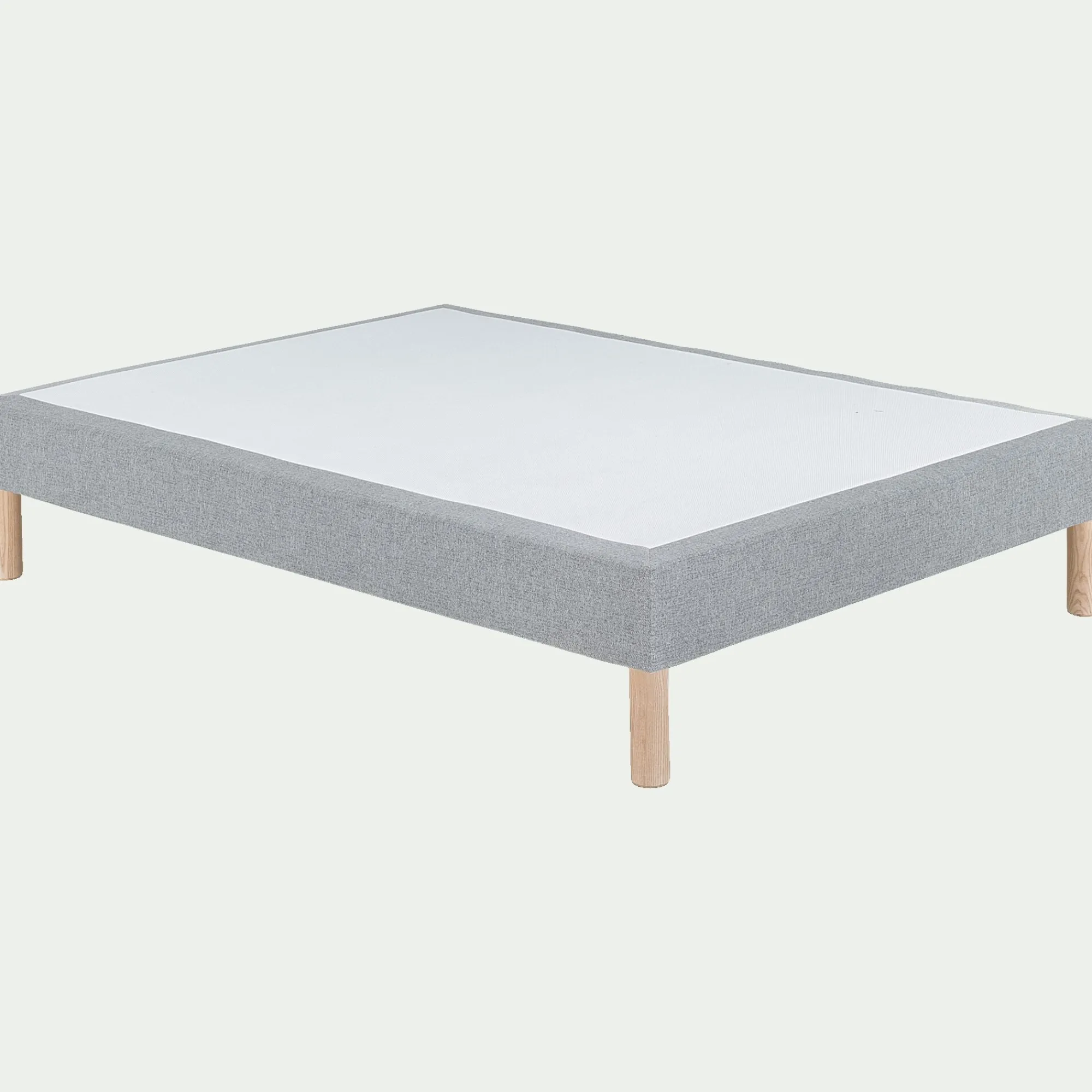 alinea Sommier 140X200 Cm*Sommier tapissier 140x200cm - clair Gris