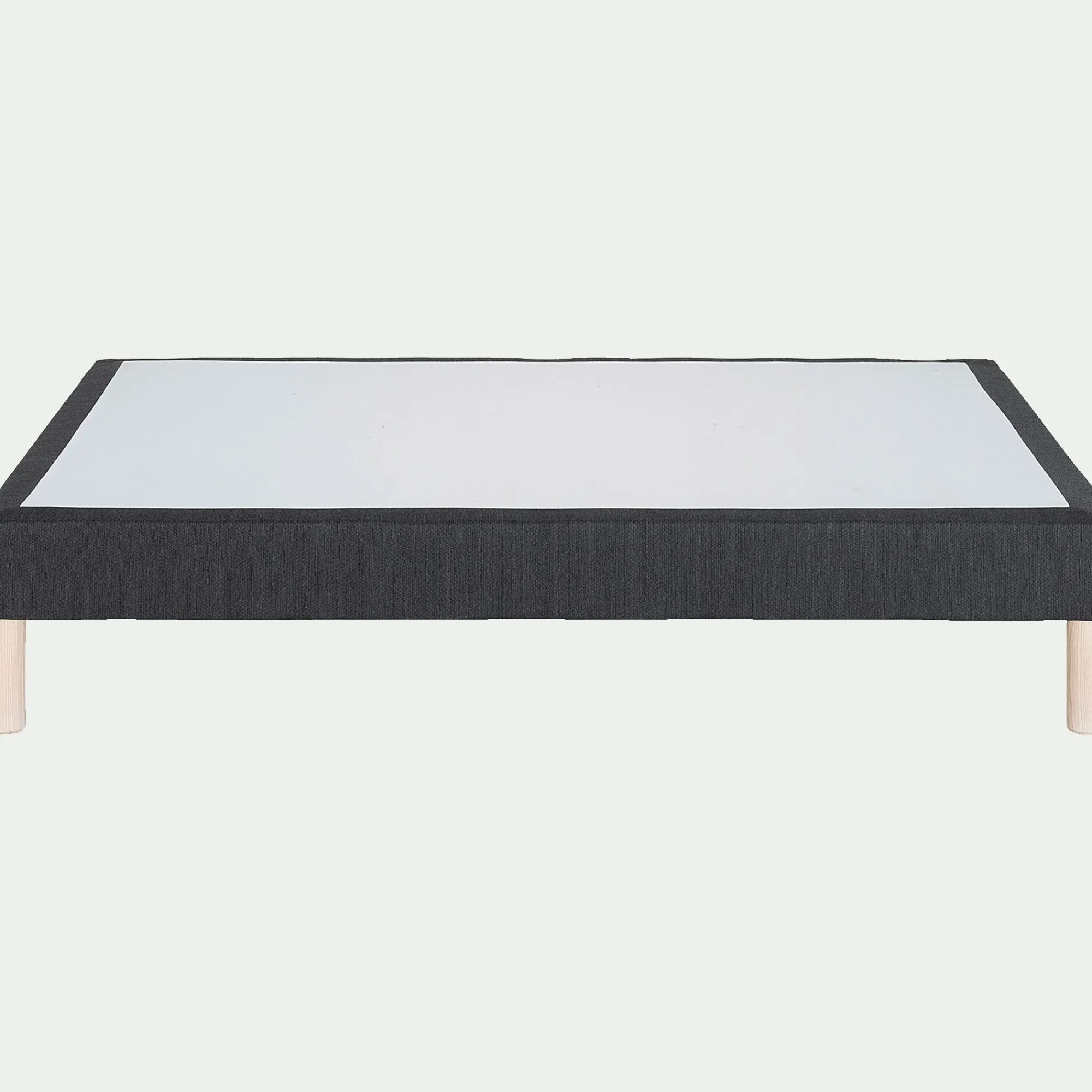 alinea Sommier 140X200 Cm*Sommier tapissier 140x200cm - anthracite Gris