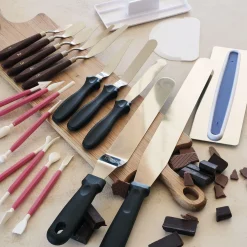 alinea Ustensile Pour Pâtisserie*Spatule coudée en inox L25cm - Argenté