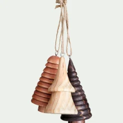 alinea Suspension De Noël*Suspension de Noël en bois H10cm - (modèle aléatoire) Naturel