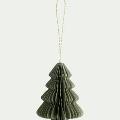 alinea Suspension De Noël*Suspension de Noël en papier H6cm - (modèle aléatoire) Doré