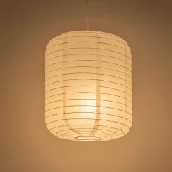 alinea Lustre De Salle À Manger|Lustre*Suspension en papier D27xH32cm - Blanc