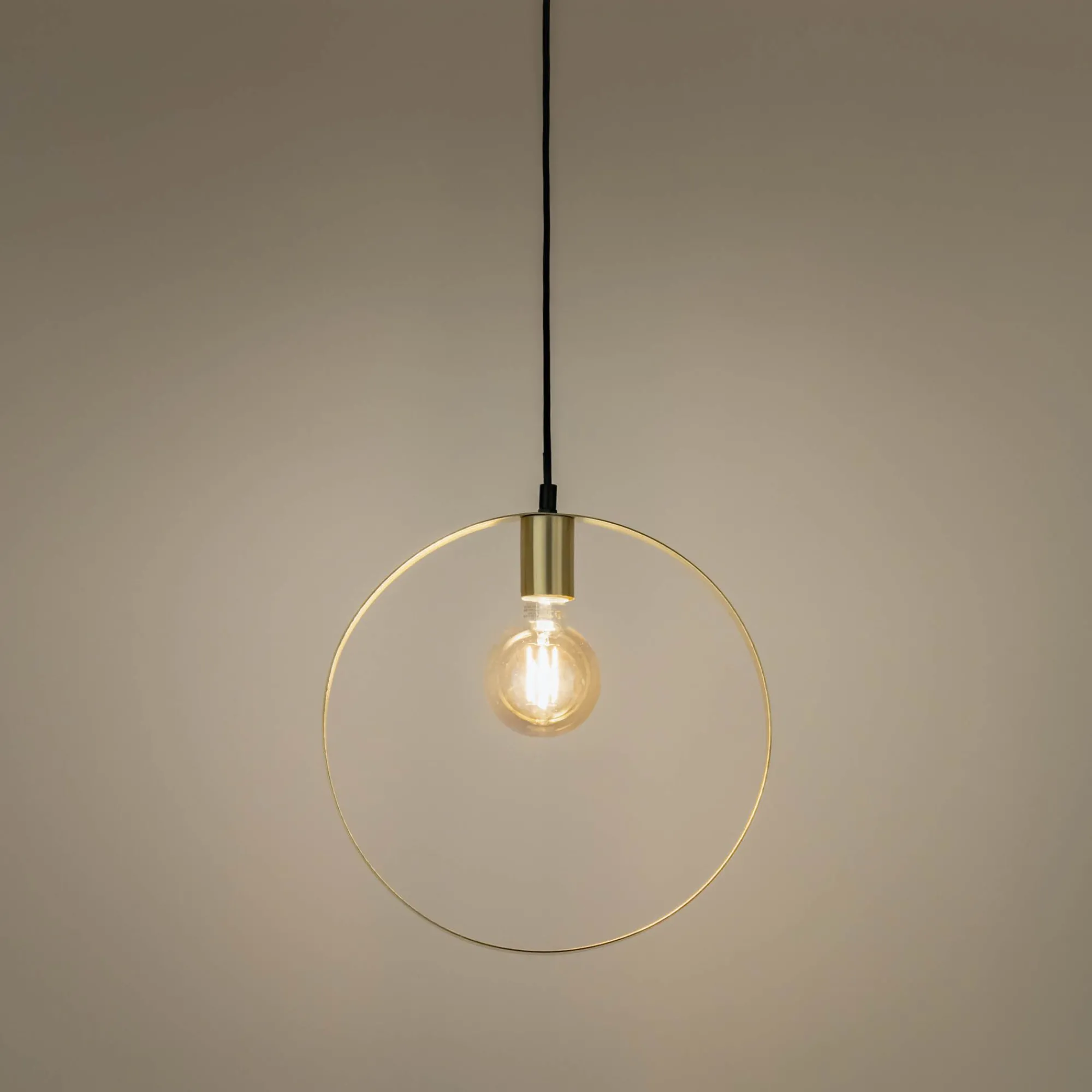 alinea Lustre De Salle À Manger|Lustre*Suspension électrifiée cylindrique E27 en acier D35cm - Doré