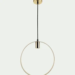 alinea Lustre De Salle À Manger|Lustre*Suspension électrifiée cylindrique E27 en acier D35cm - Doré