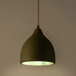 alinea Suspension Électrifiée*Suspension électrifiée en ciment D20cm - Vert