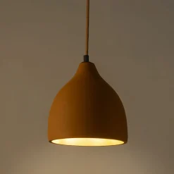 alinea Suspension Électrifiée*Suspension électrifiée en ciment D20cm - Jaune