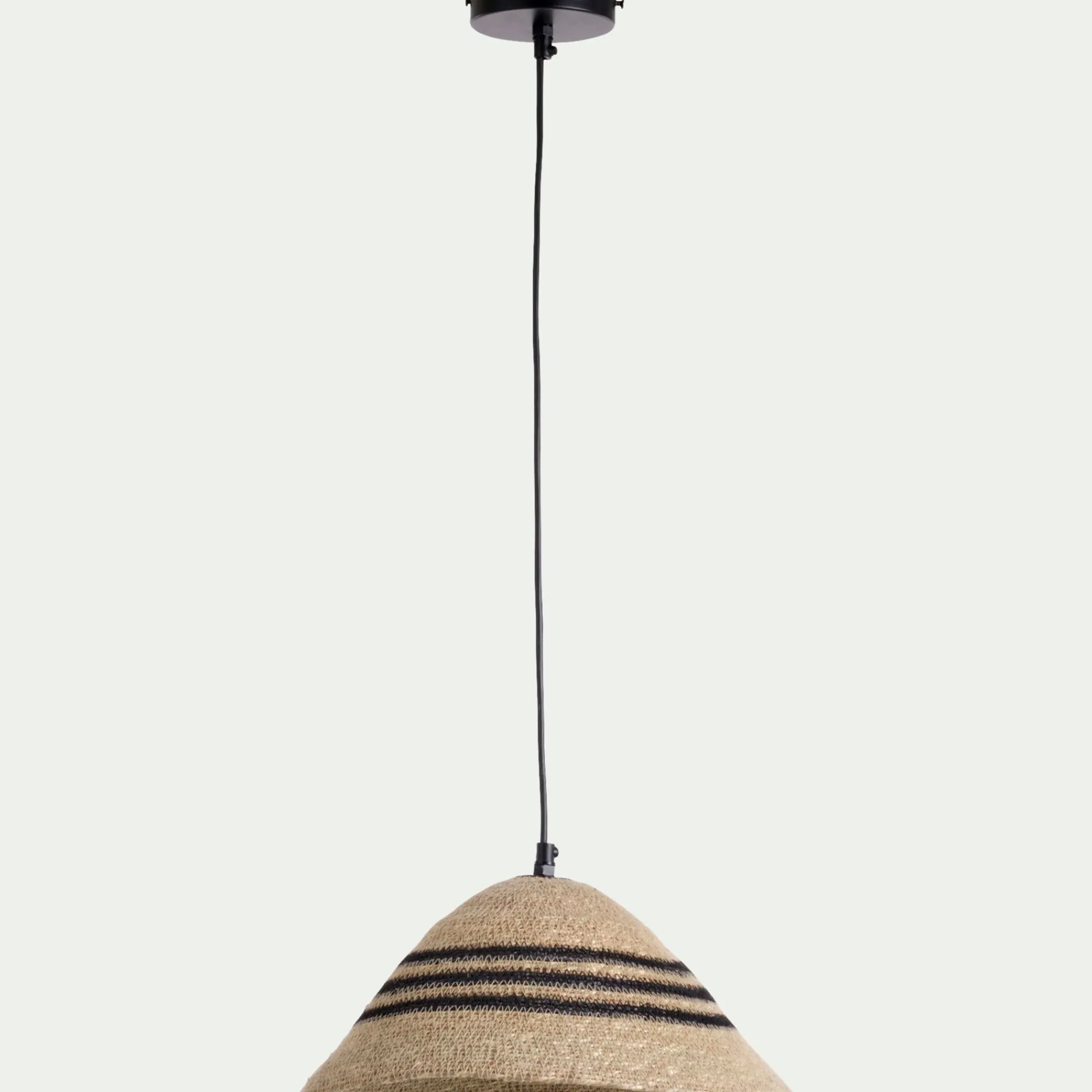 alinea Suspension Naturelle|Suspension Électrifiée*Suspension électrifiée en jonc de mer D32cm - Naturel