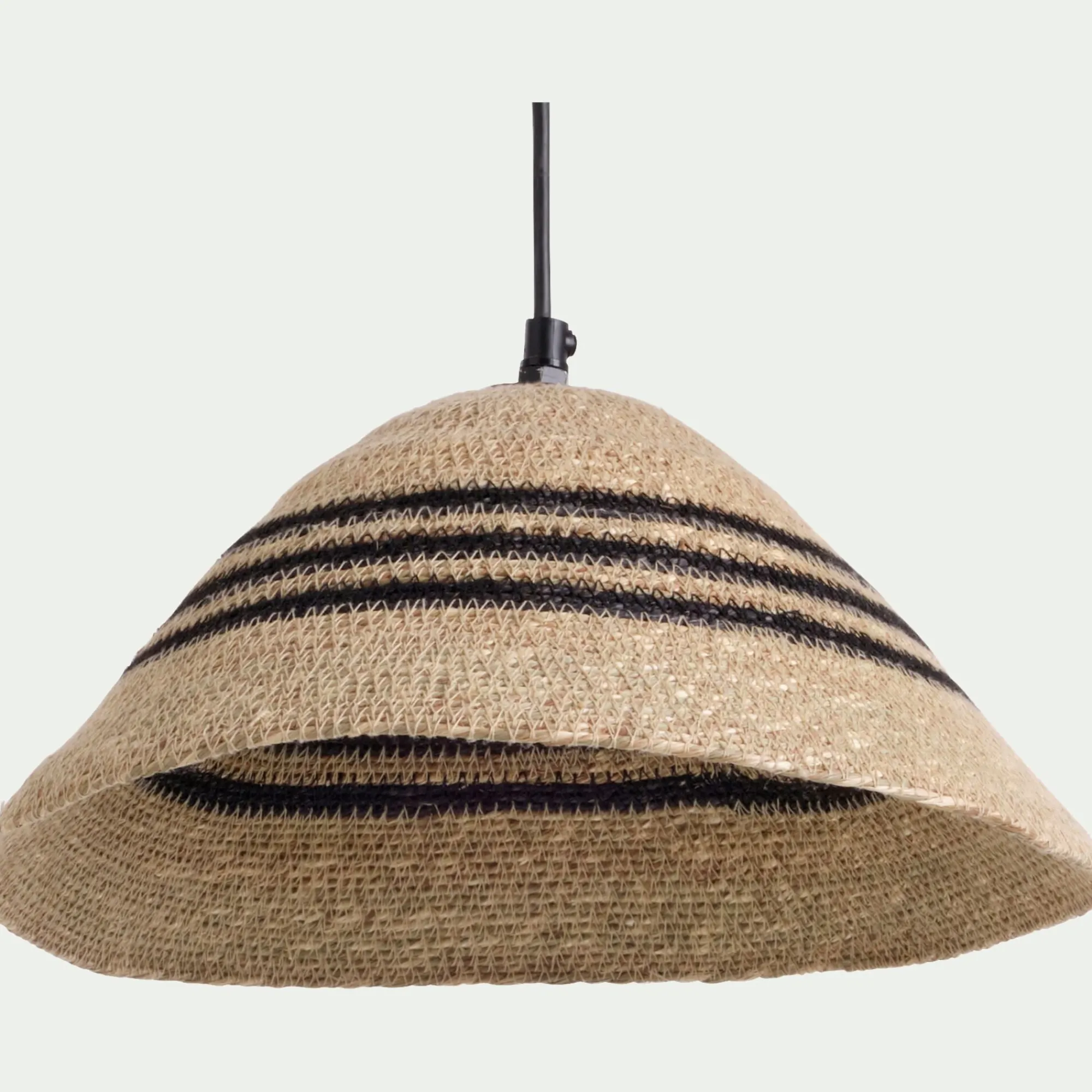alinea Suspension Naturelle|Suspension Électrifiée*Suspension électrifiée en jonc de mer D32cm - Naturel