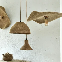 alinea Suspension Naturelle|Suspension Électrifiée*Suspension électrifiée en jonc de mer D61cm - Naturel