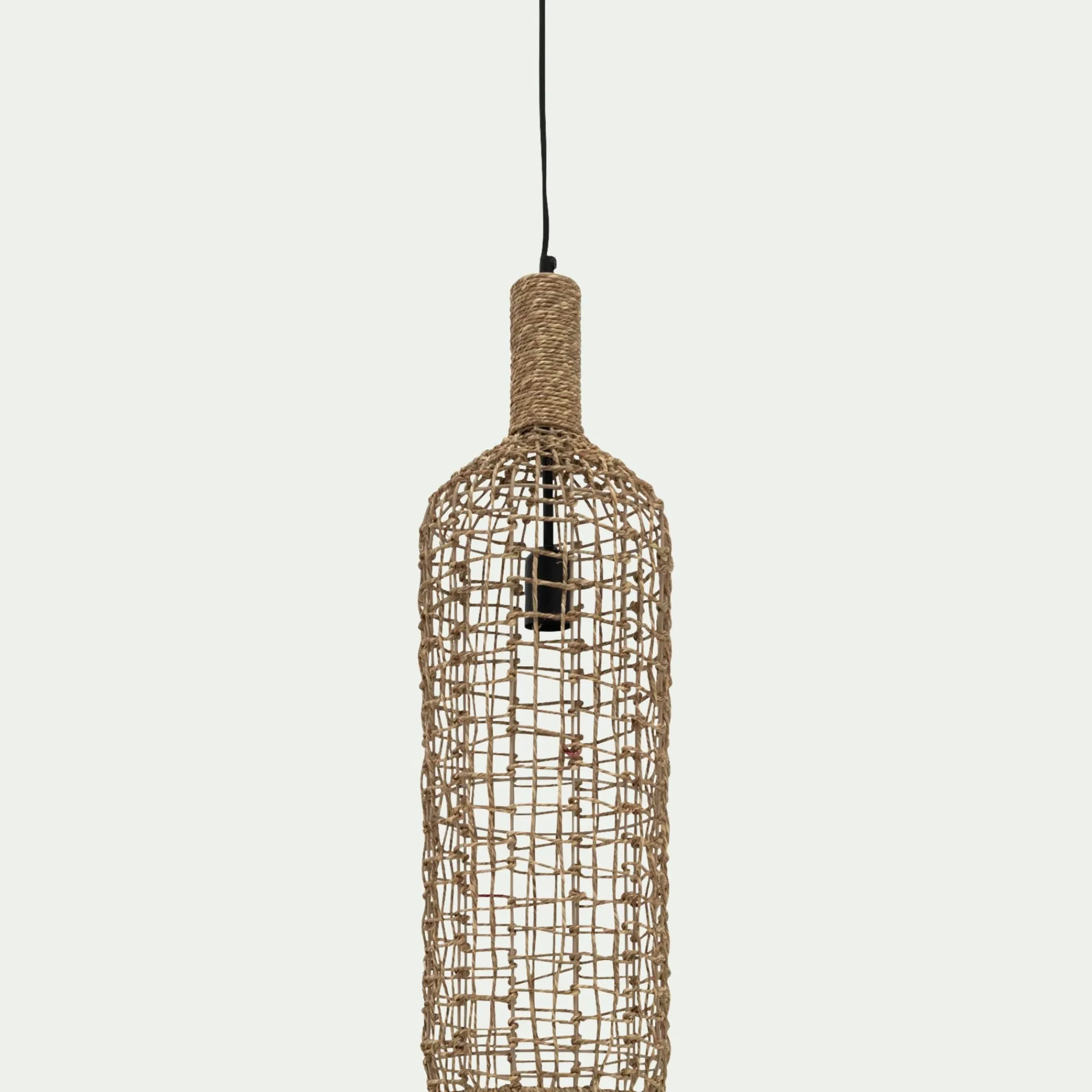 alinea Suspension Naturelle|Suspension Électrifiée*Suspension électrifiée en jute D20xH74cm - Naturel