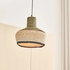 alinea Suspension Naturelle|Suspension Électrifiée*Suspension électrifiée en jonc de mer D30cm - Naturel