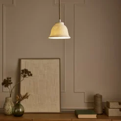 alinea Suspension Électrifiée*Suspension électrifiée en porcelaine D16cm - Blanc