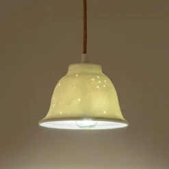 alinea Suspension Électrifiée*Suspension électrifiée en porcelaine D16cm - Blanc