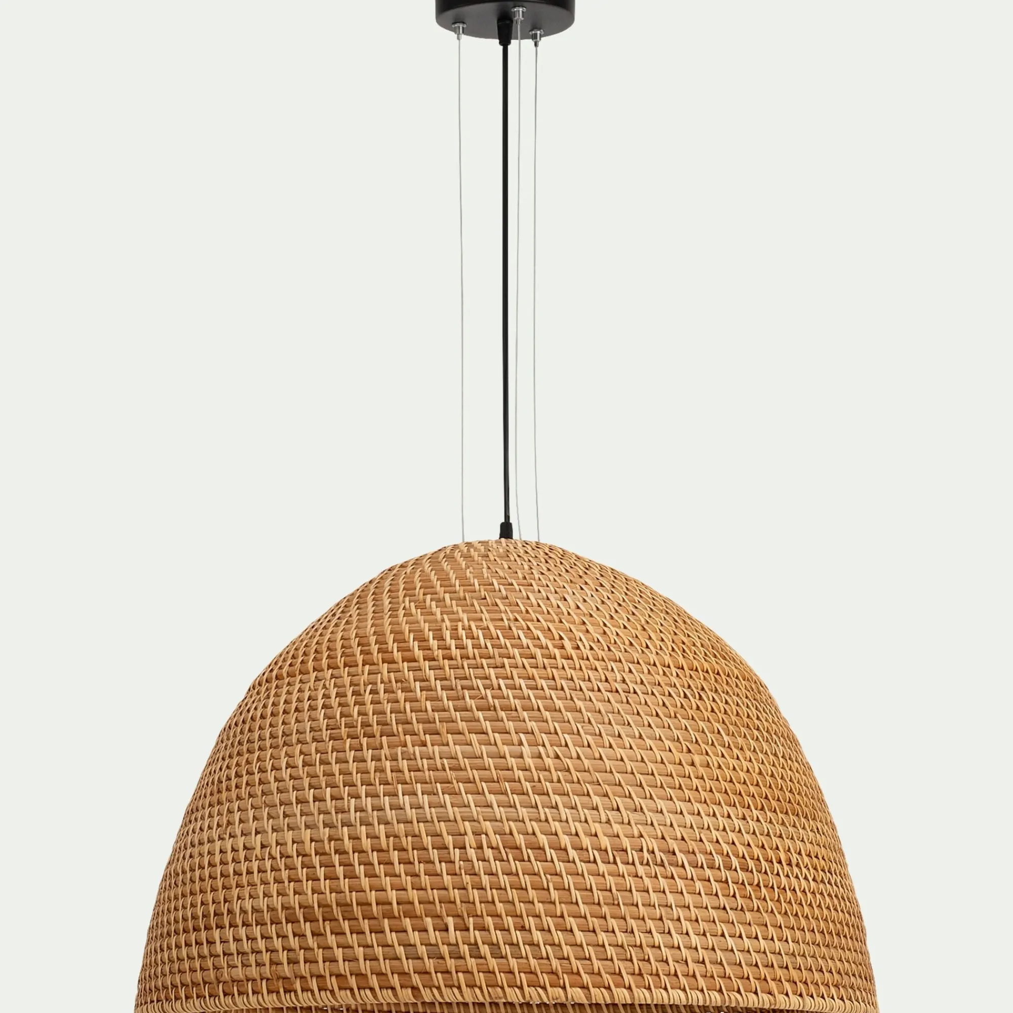 alinea Suspension Naturelle|Suspension Électrifiée*Suspension électrifiée en rotin D60cm - Naturel