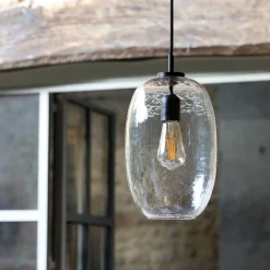 alinea Suspension Électrifiée*Suspension électrifiée en verre H35cm - Transparent