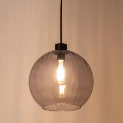 alinea Suspension Électrifiée*Suspension électrifiée en verre d30cm - Gris